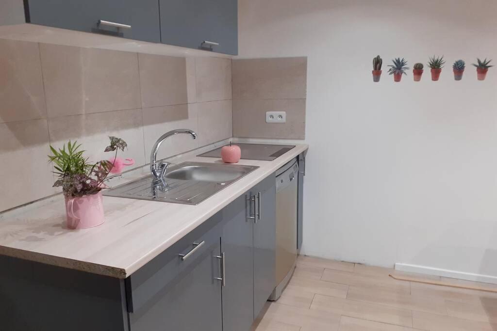 Appartement 3 Pieces Dans Villa Individuelle Falicon Luaran gambar