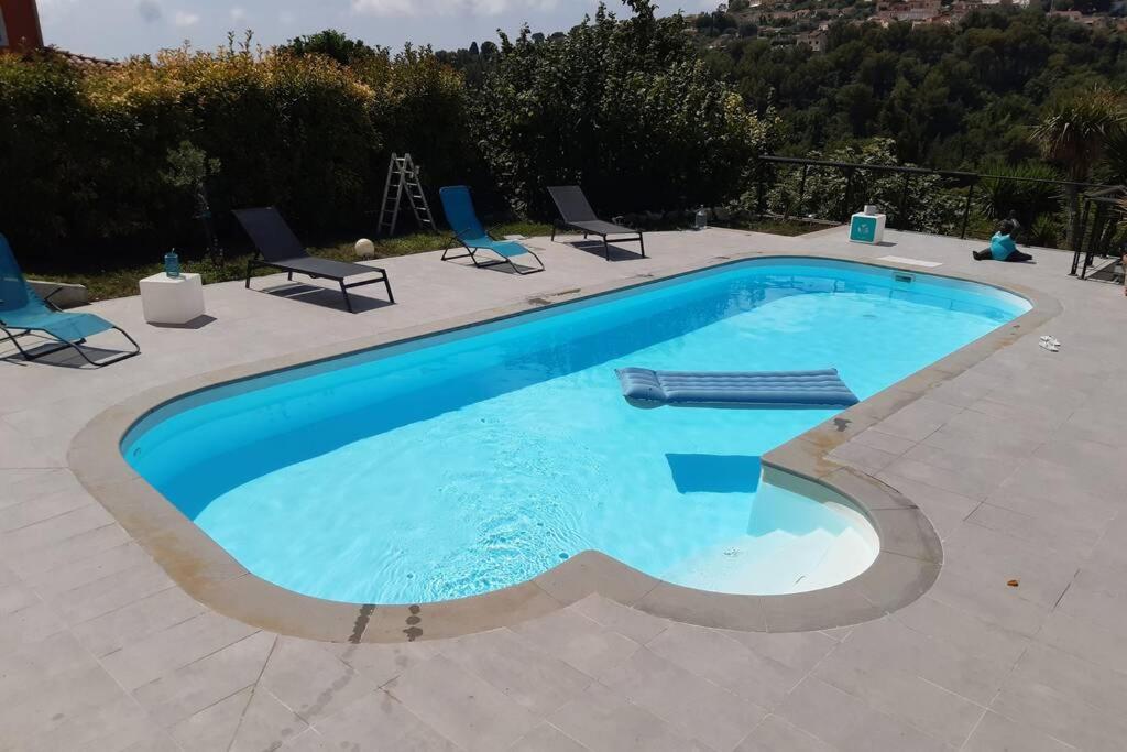 Appartement 3 Pieces Dans Villa Individuelle Falicon Luaran gambar