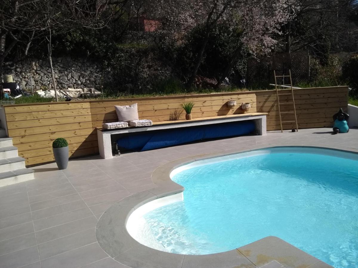 Appartement 3 Pieces Dans Villa Individuelle Falicon Luaran gambar